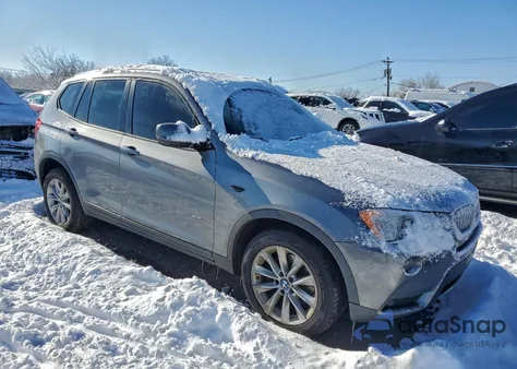 2013 BMW X3 xDrive28I z USA, uszkodzony, nr VIN 5UXWX9C5XD0A24878